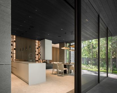 Villa Forest, interior