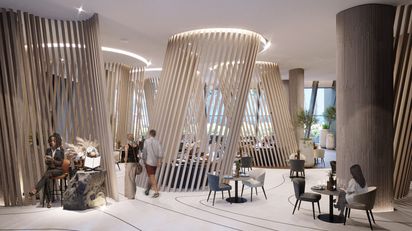 Restaurant. Elizovo airport